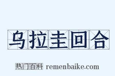 乌拉圭回合是什么意思的图片